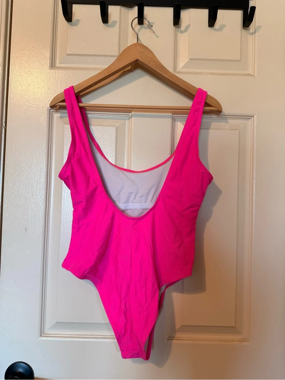Bright Pink One-Piece Swimsuit